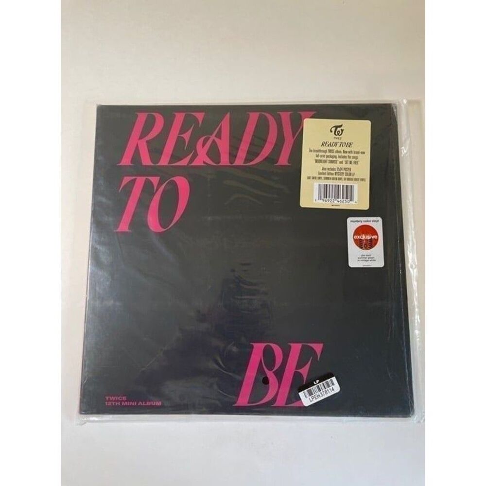 Twice -Ready To Be  12th mini album vinyl Target Use Swirl Corner Damage